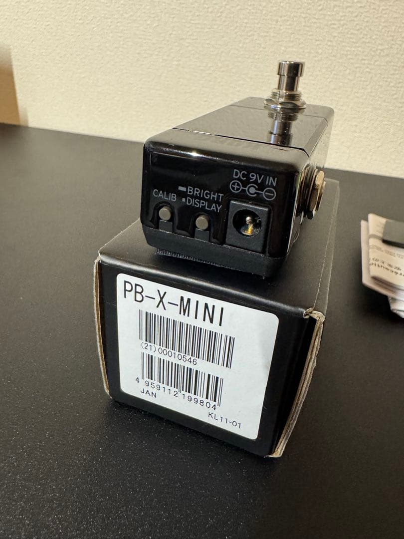 KORG / Pitchblack X mini ペダルチューナー