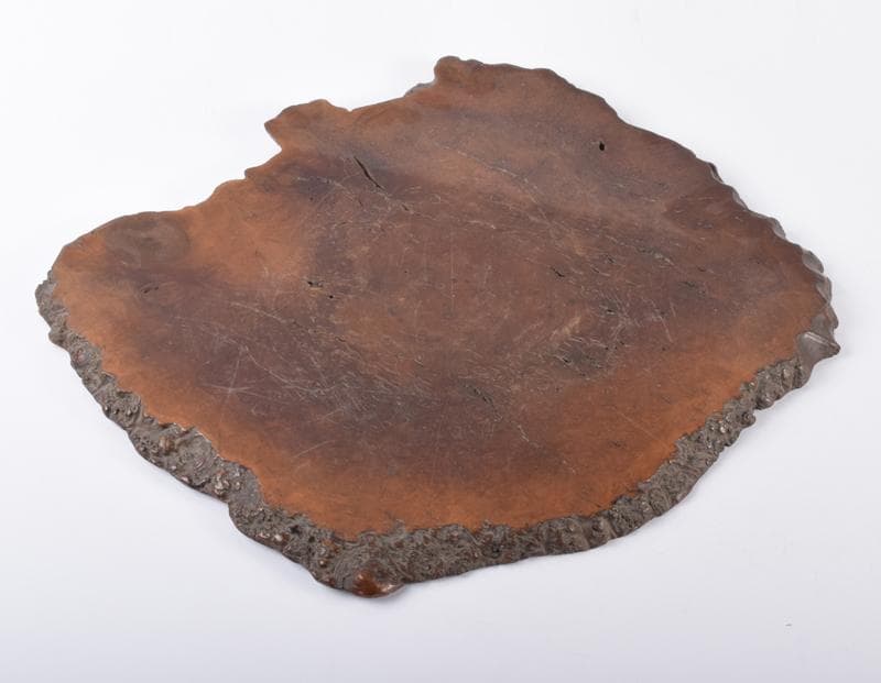 中国　唐木瘤木　敷板　飾台　煎茶台　V　3942 中国 唐木瘤木 敷板 飾台 煎茶台 V 3942 中国 唐木瘤木 敷板