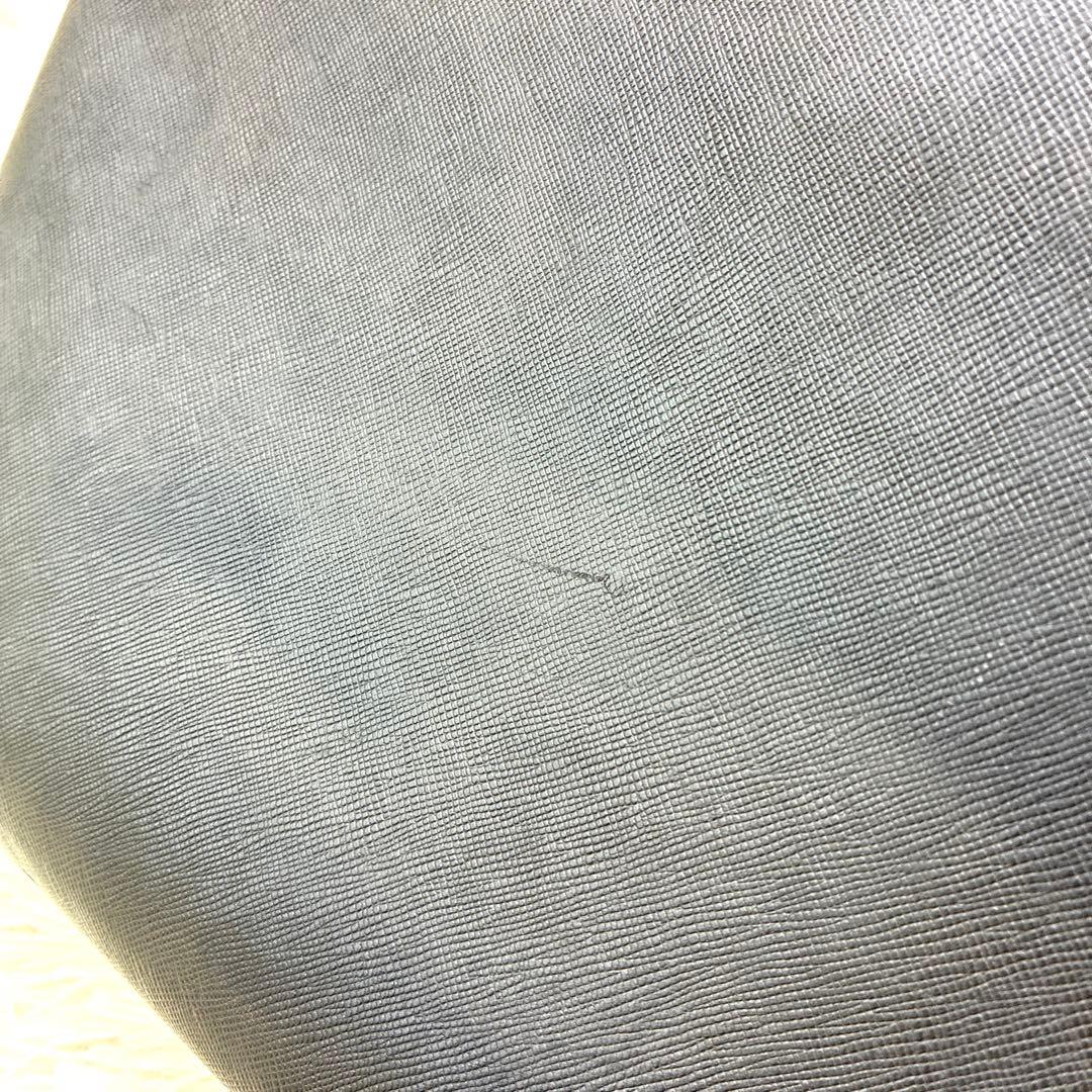 バーバリー サフィアーノレザー ノバチェック ビジネスバッグ ブラック 黒 A4