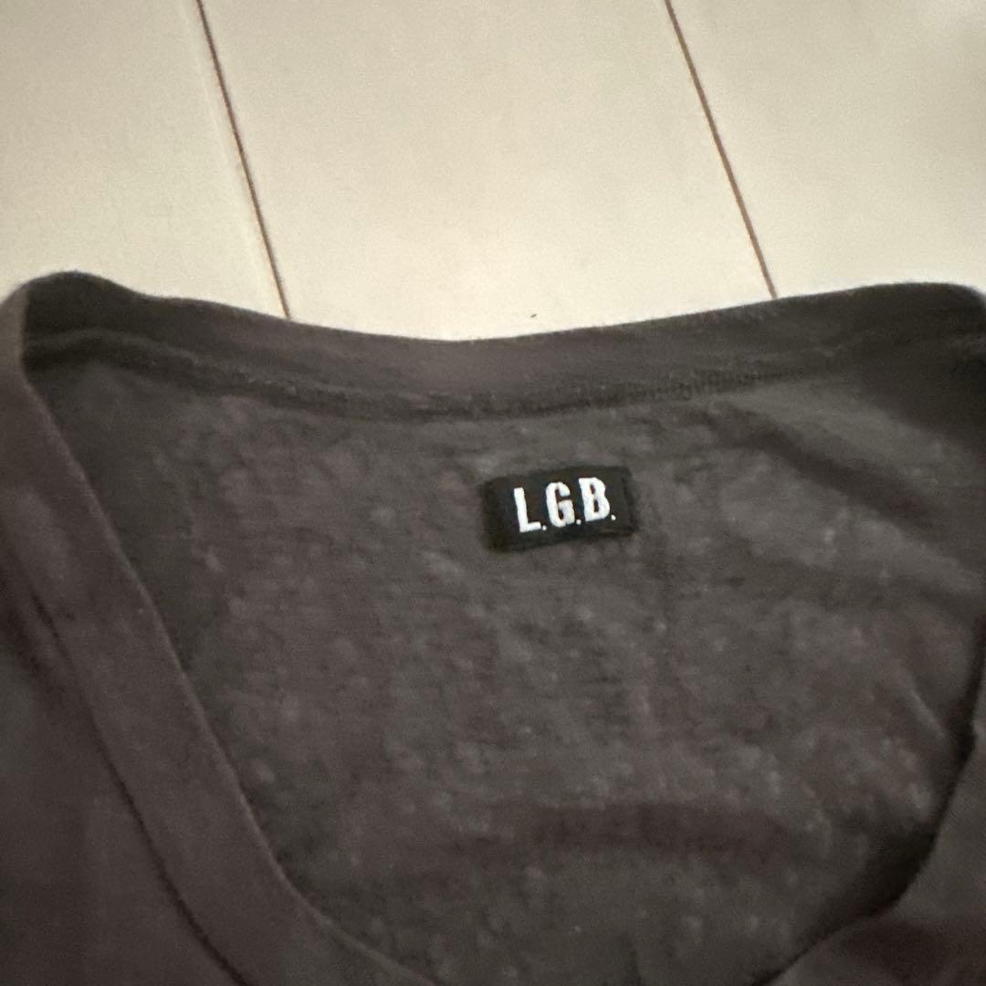 L.G.B. ダークグレー Tシャツ