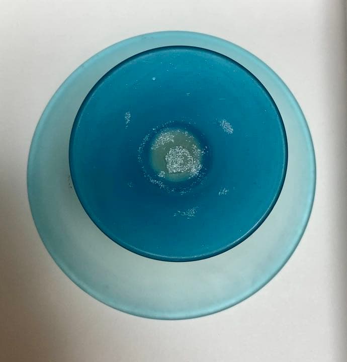 明治後期、大正ロマン コンポート 和ガラス ウランガラス｜明治後期