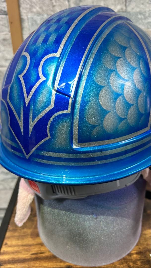 安全ヘルメット　作業ヘルメット　防災ヘルメット　カスタムペイント　デコトラ