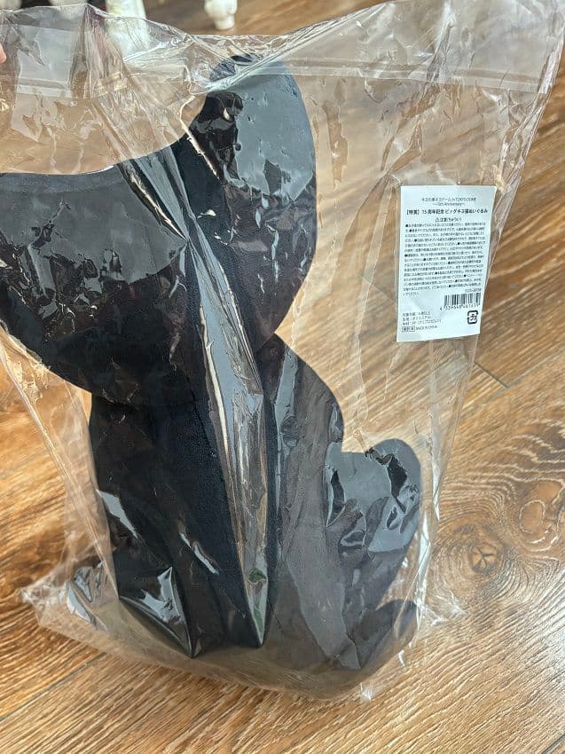 キヨ猫 15周年記念くじ　特賞ビッグキヨ猫ぬいぐるみ