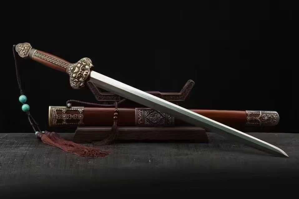 【永楽剣】古兵器 刀装具 日本刀　模造刀 居合刀 武士道 鑑賞用 美術刀 贈り物