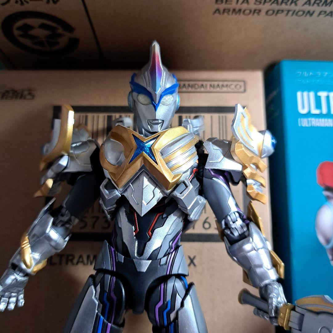 【破損あり】S.H.Figuarts　ウルトラマンエックス 3点セット売り