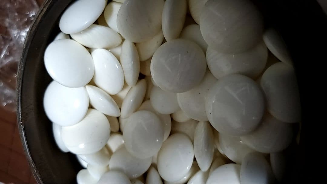 碁盤 足付き19路 碁石付き