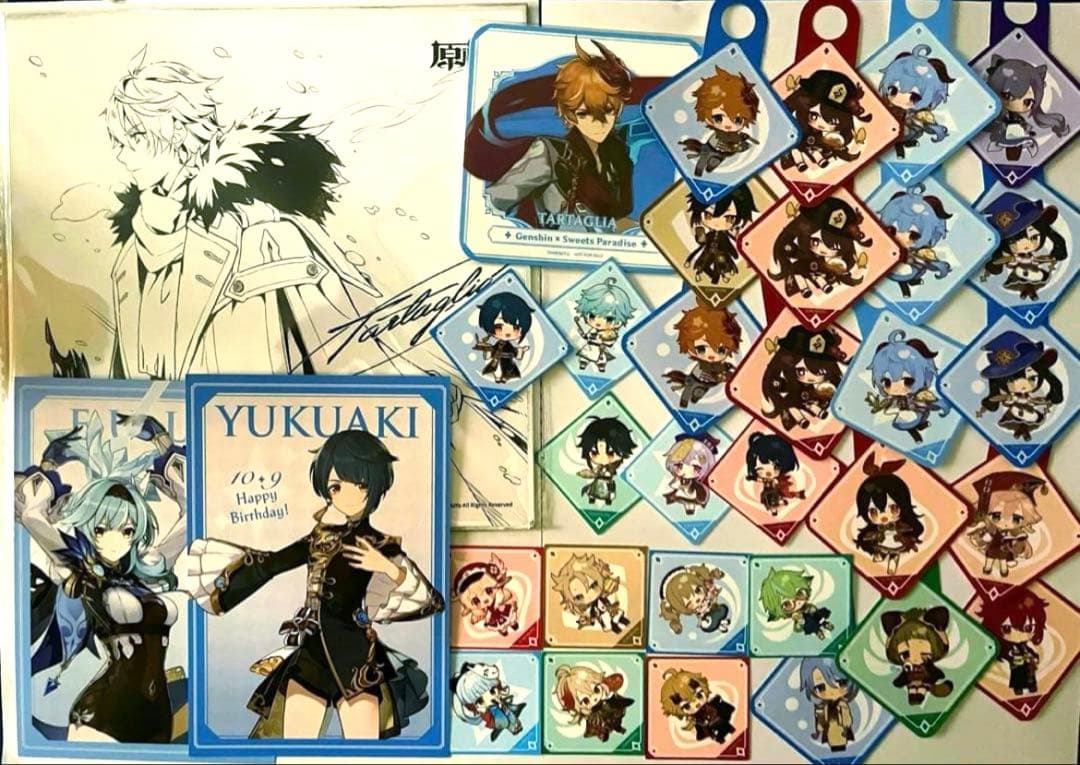 原神 スイパラコラボ その他 まとめ売り モンド 璃月 稲妻缶バッジ・アクスタ等