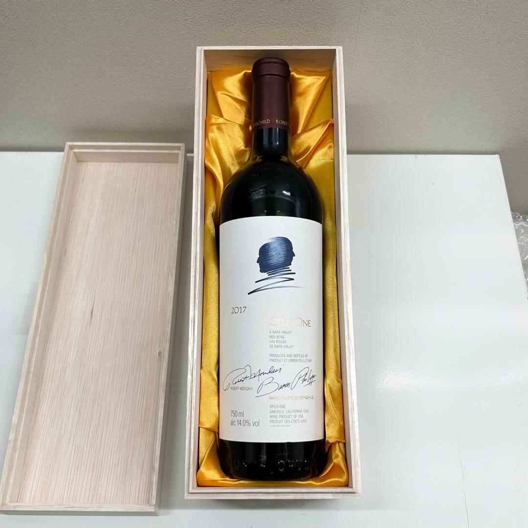 みか様専用【新品未開封 木箱付き】Opus One 2017 赤ワイン