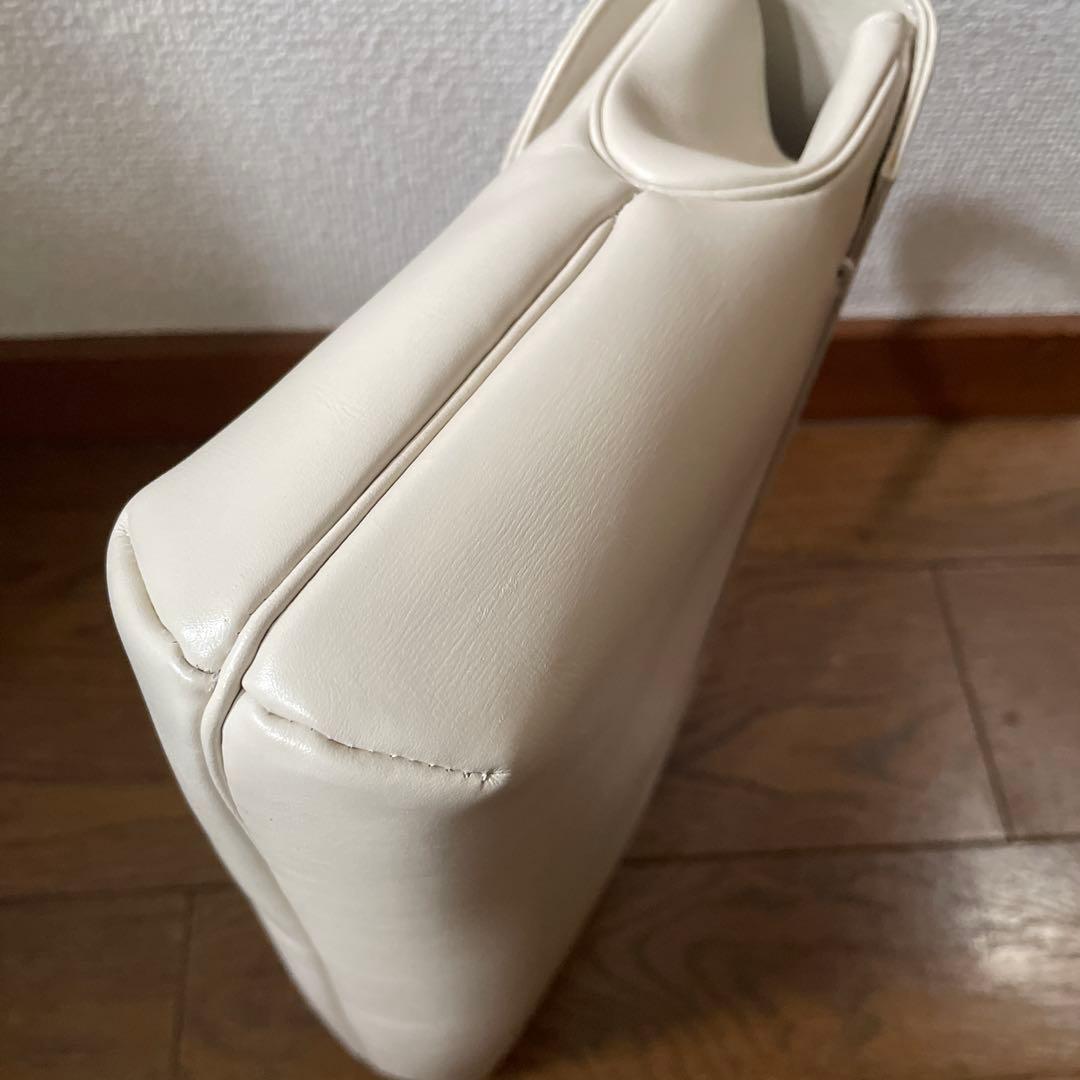 mai様　未使用　濱野　アイボリー　フォーマル　ハンドバッグ