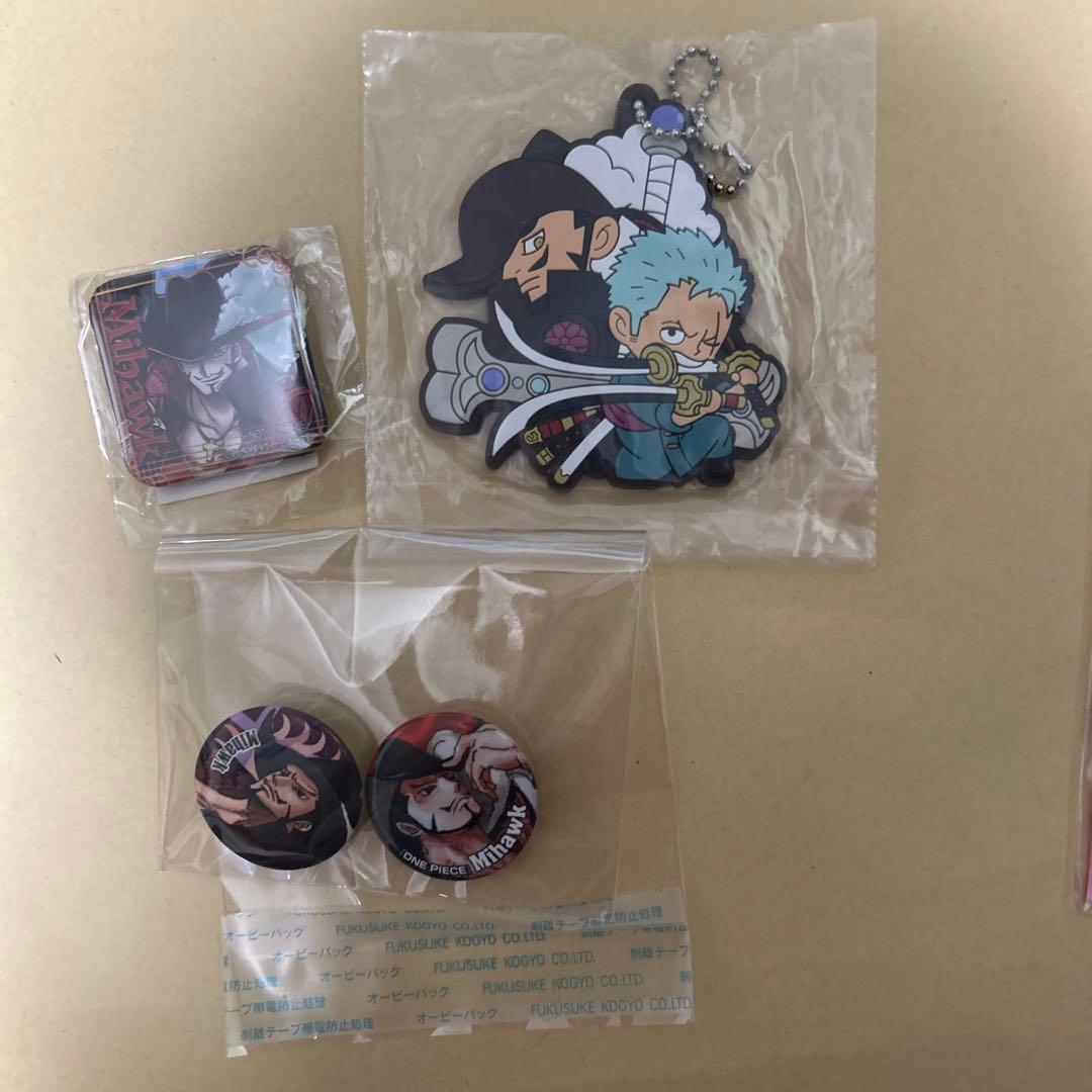 ONE PIECE 東京ワンピースタワー限定 スクエア缶バッジ ミホーク