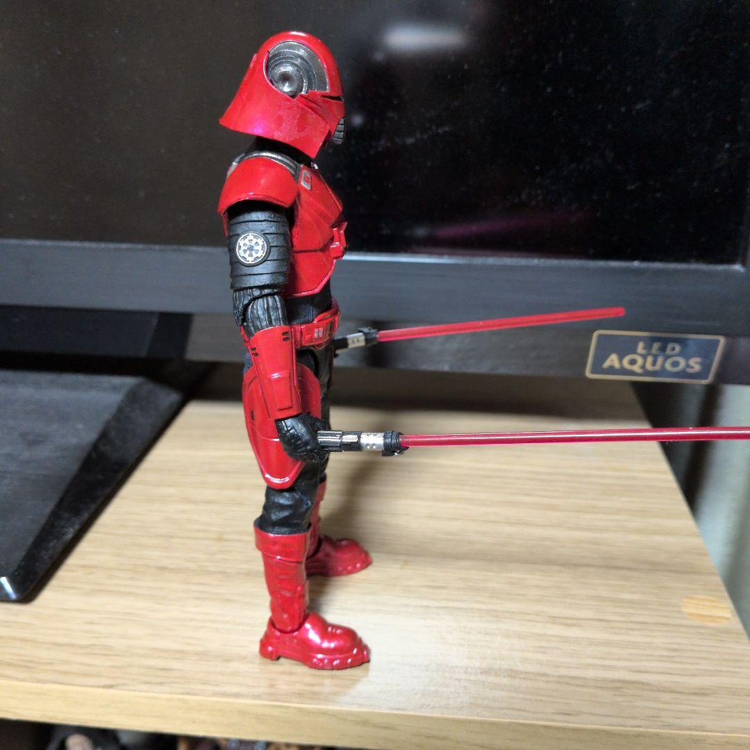 スターウォーズ　６インチ　カスタム　スターキラーレッド