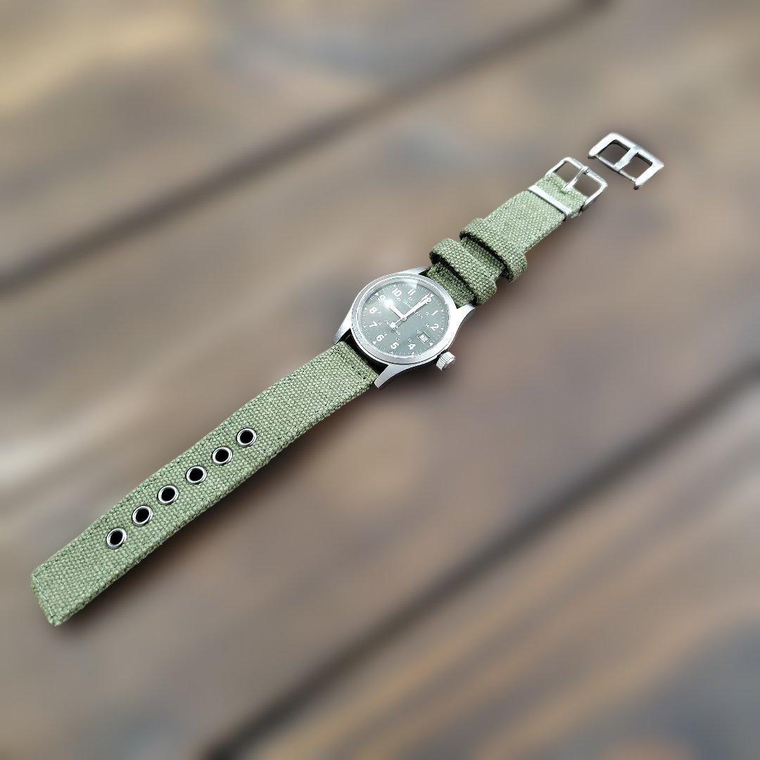 K*I様 Hamilton 　ハミルトン　手巻き時計 カーキ　Khaki　箱　ベ