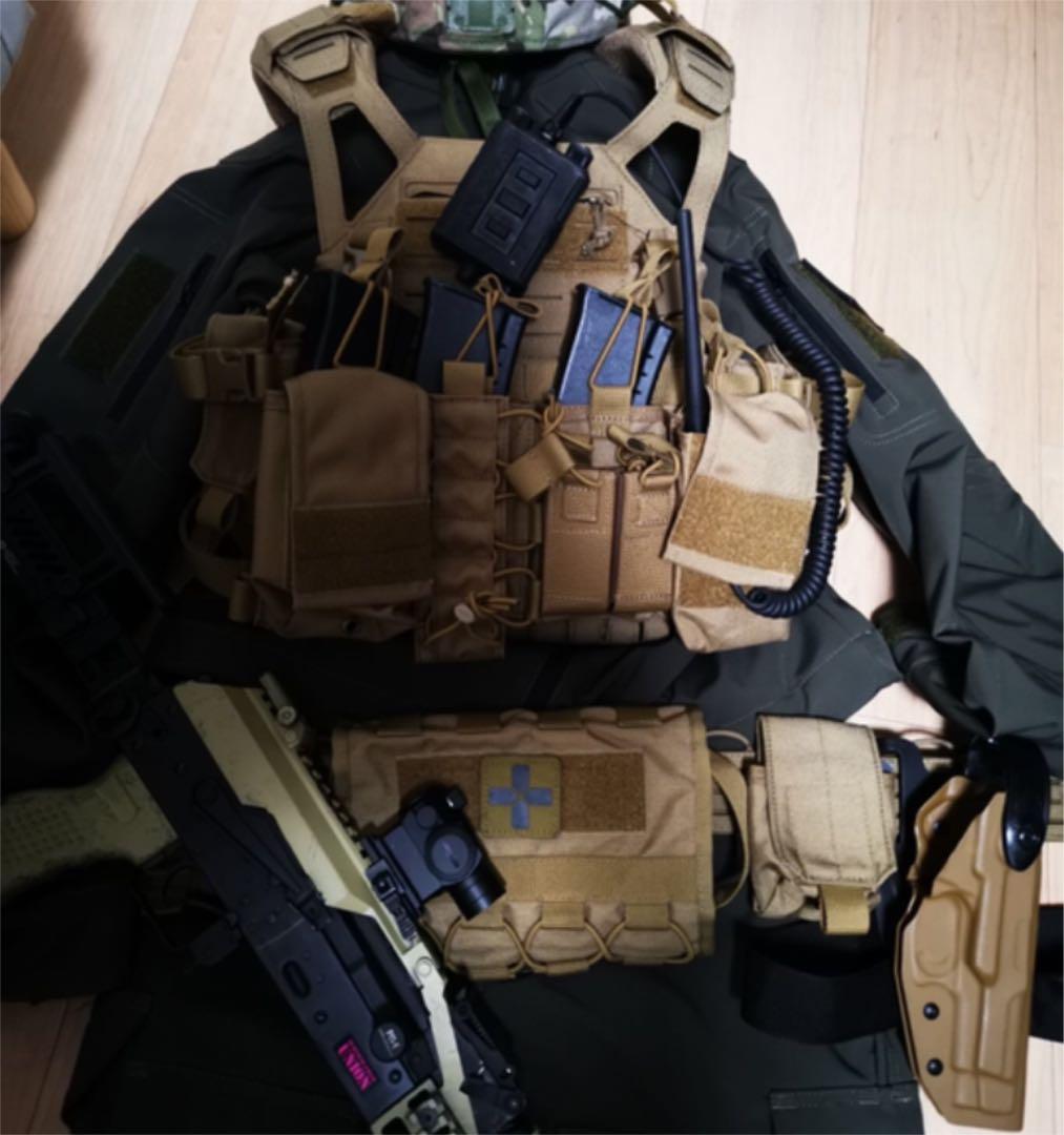 ロシア軍 Mbc phantom プレートキャリア sso cco