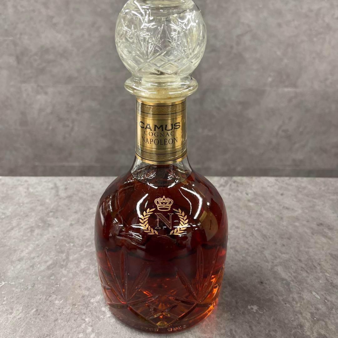 古酒 CAMUS（カミュ）ナポレオン デラックス デキャンタ 未開栓 2本