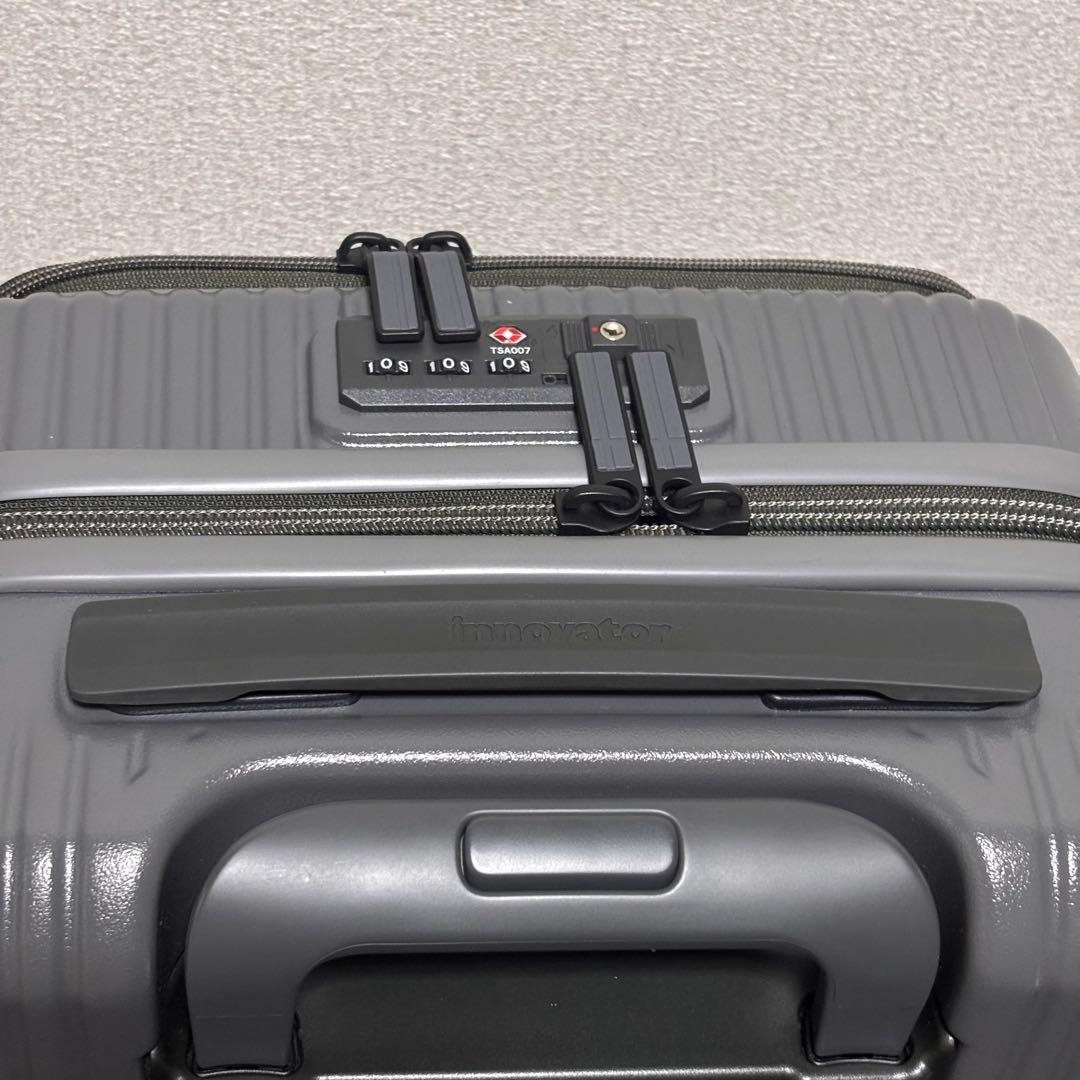 ふう様専用【美品】イノベーター キャリーケース 38L スティールグレー