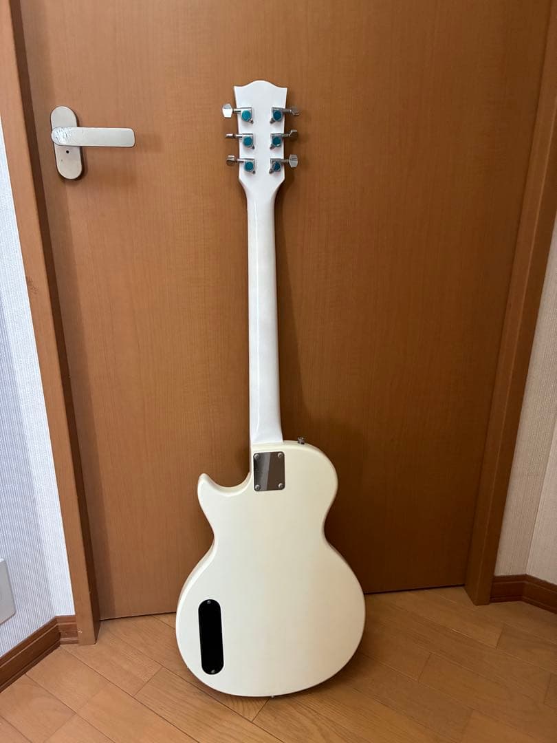 【自作】レスポールタイプ エレキギター ホワイト