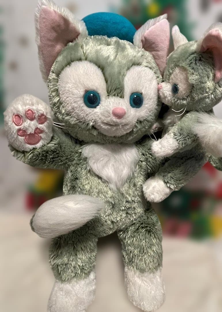 TDS 超童顔 Ｍサイズ ジェラトーニ ぬいぐるみ ポーズも取れて自立します！