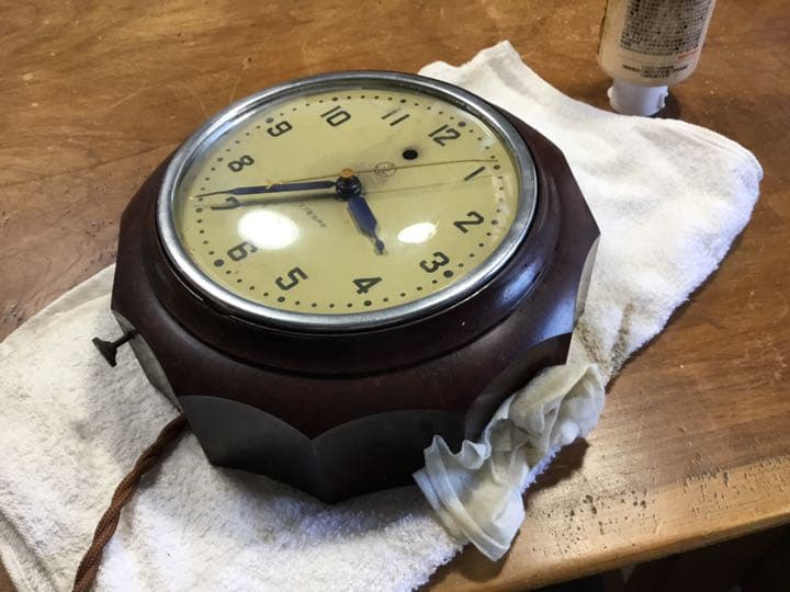 マツダ電気時計(現TOSHIBA) 60ヘルツ　昭和9年頃