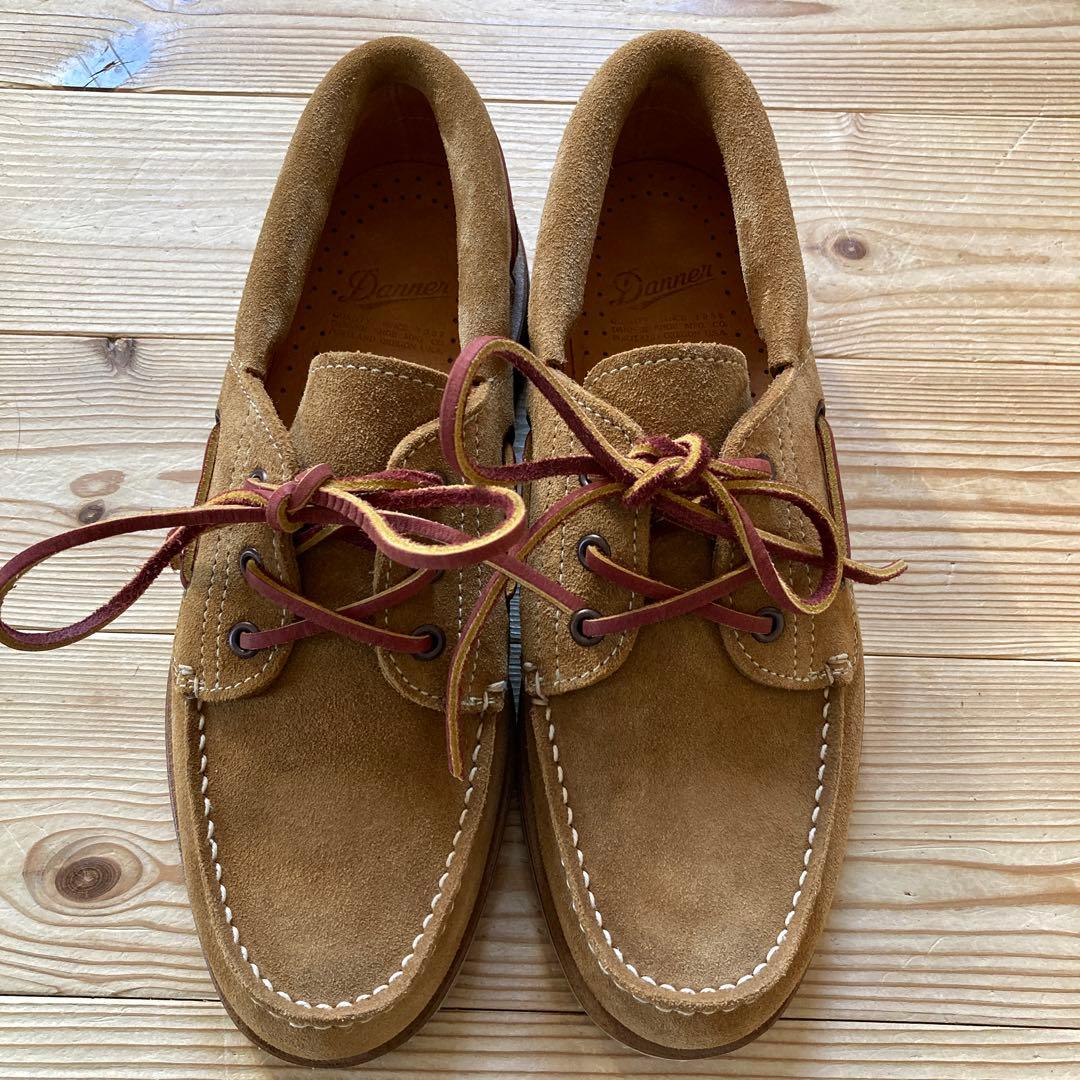 靴 danner RUGGED 3-EYE SUEDE CS