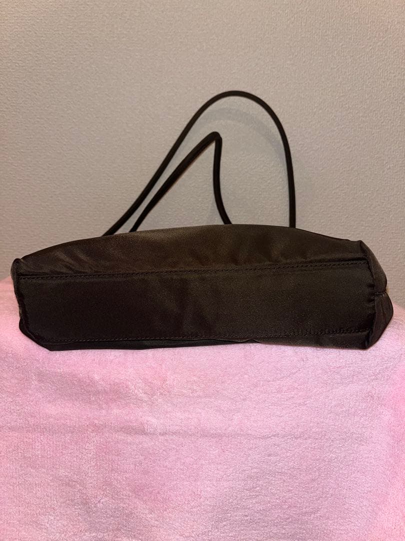 PRADA ブラウン ナイロン ショルダーバッグ