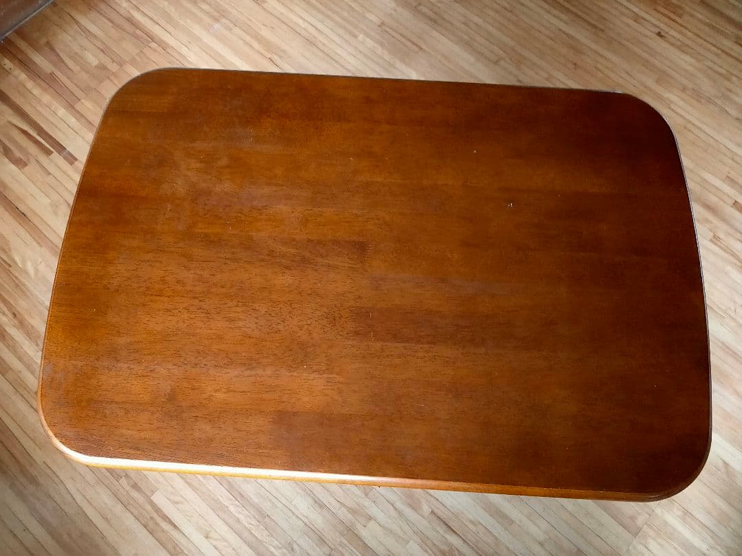 テーブル (天板:メラミン天然木単板)