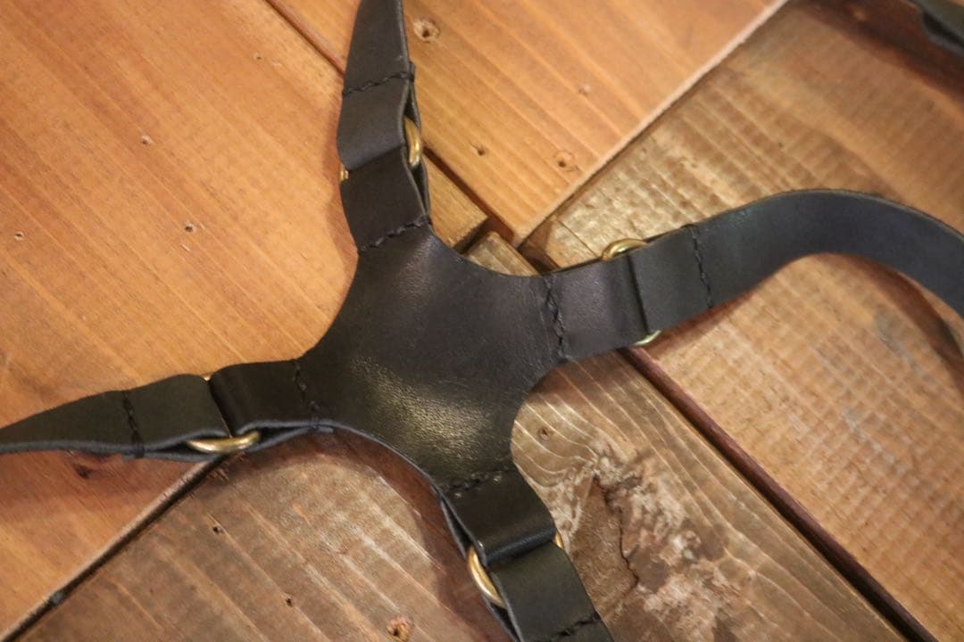 に*ろ様 【ダブル】ショルダーホルスターバッグ 牛本革 ホルスター