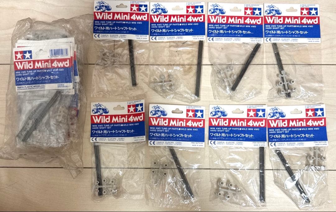 タミヤ　当時物　おまけ付きワイルドミニ四駆部品セット