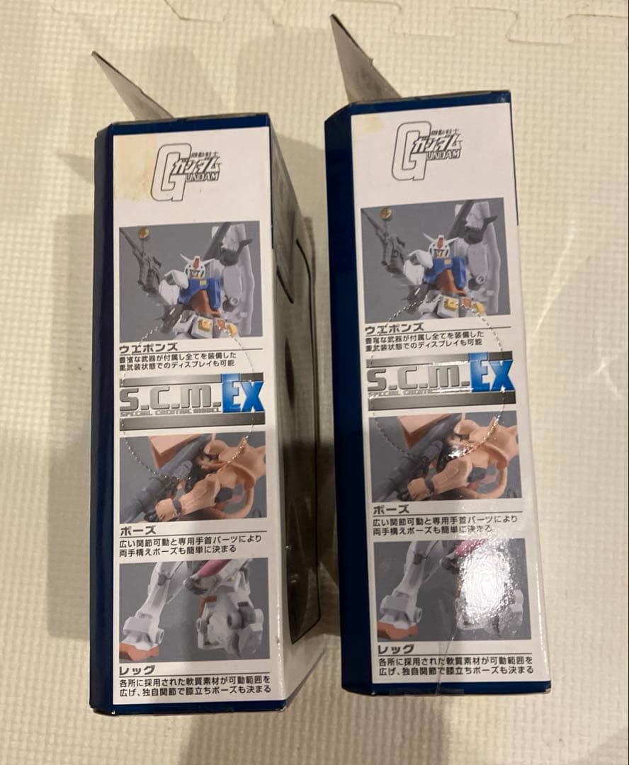 ガンダムシリーズ　スペシャルクリエイティブモデル　ガンダムVSシャア専用ザク