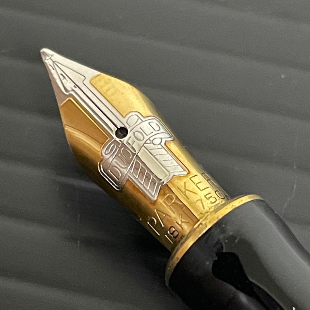 デュオフォールドパールブラック18k 750