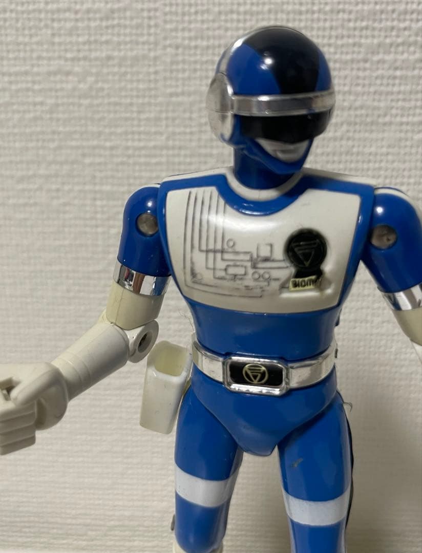 超電子バイオマン 超合金フィギュアセット 赤・青　バイオドラゴンセット