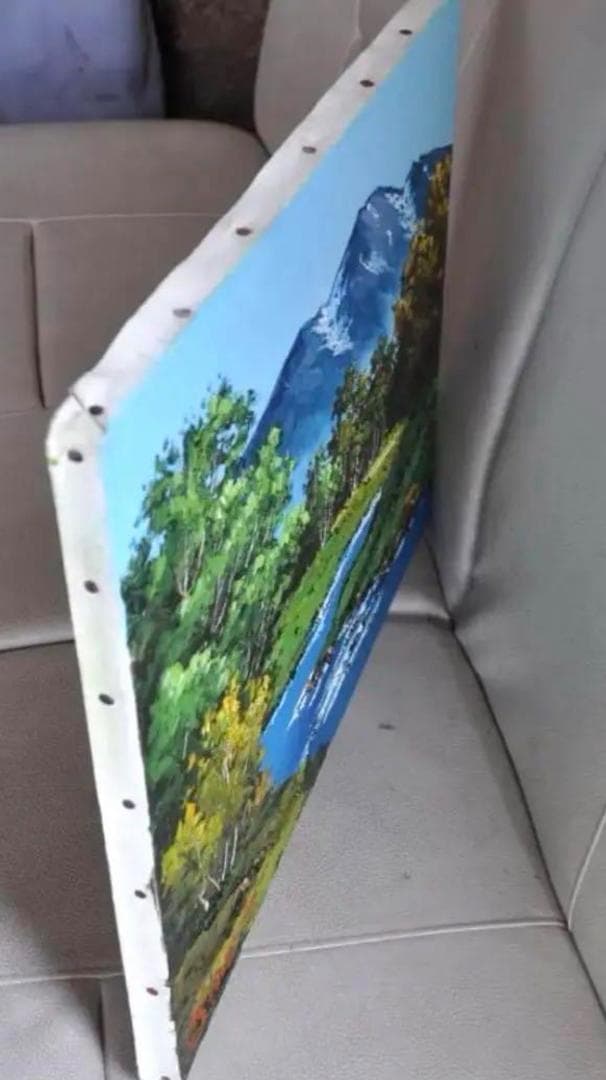 早川周一 志賀高原 絵画 油絵 F6