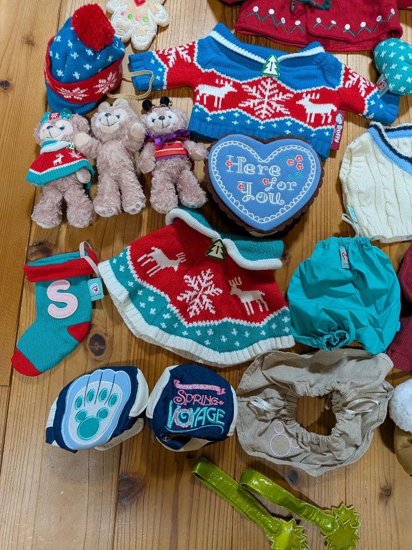 ディズニー Duffy コスチューム　帽子　服　セット　ダッフィー　シェリーメイ