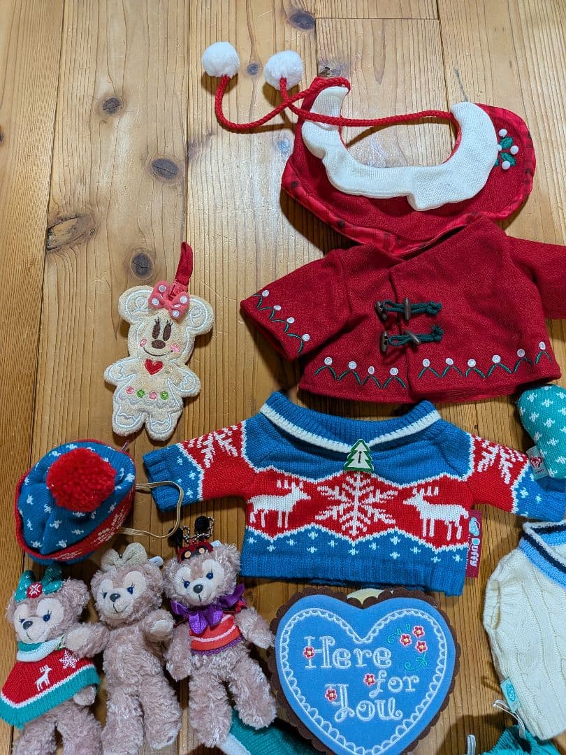 ディズニー Duffy コスチューム　帽子　服　セット　ダッフィー　シェリーメイ