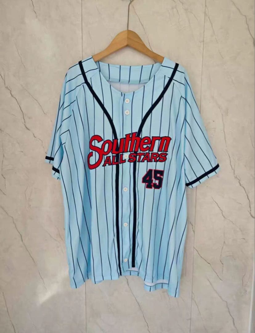 サザンオールスターズ茅ヶ崎ライブベース ボールシャツMサイズ 桑田佳祐 原由子 サザンオールスターズ茅ヶ崎ライブベースボールシャツ Mサイズ 桑田