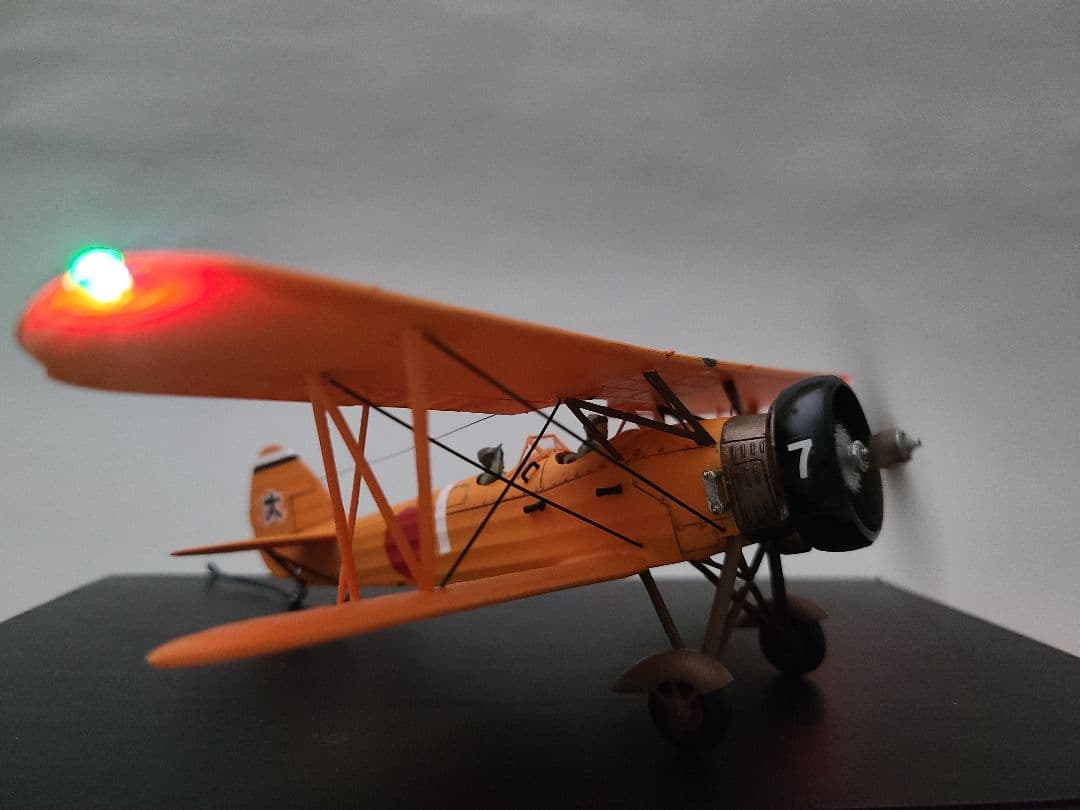 tomoya様専用 九五式中間練習機大刀洗(赤とんぼ)リアルモーターライズ