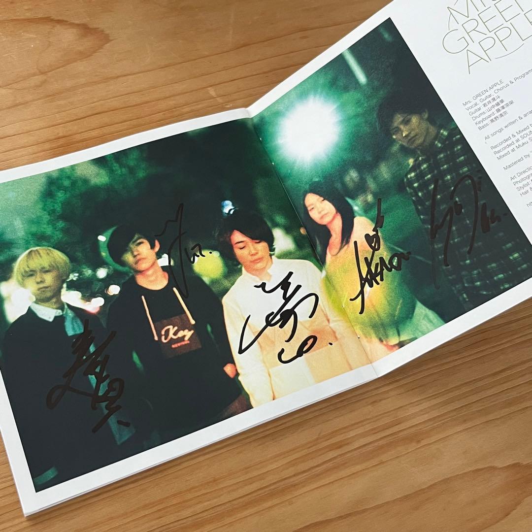 Mrs.GREEN APPLE サイン入り