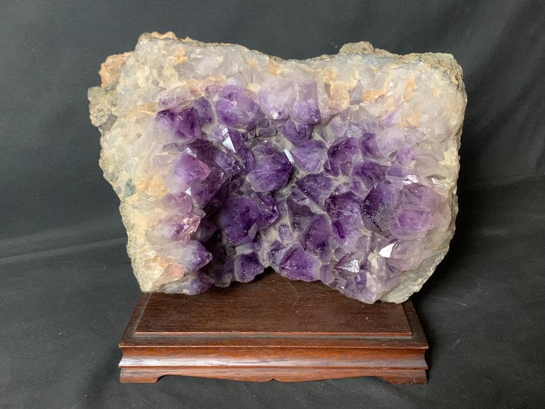 アメジストクラスター 紫水晶 鑑賞石 天然原石 14kg パワーストーン アメジスト クラスター トップ 原石 天然石 パワーストーン 紫水晶