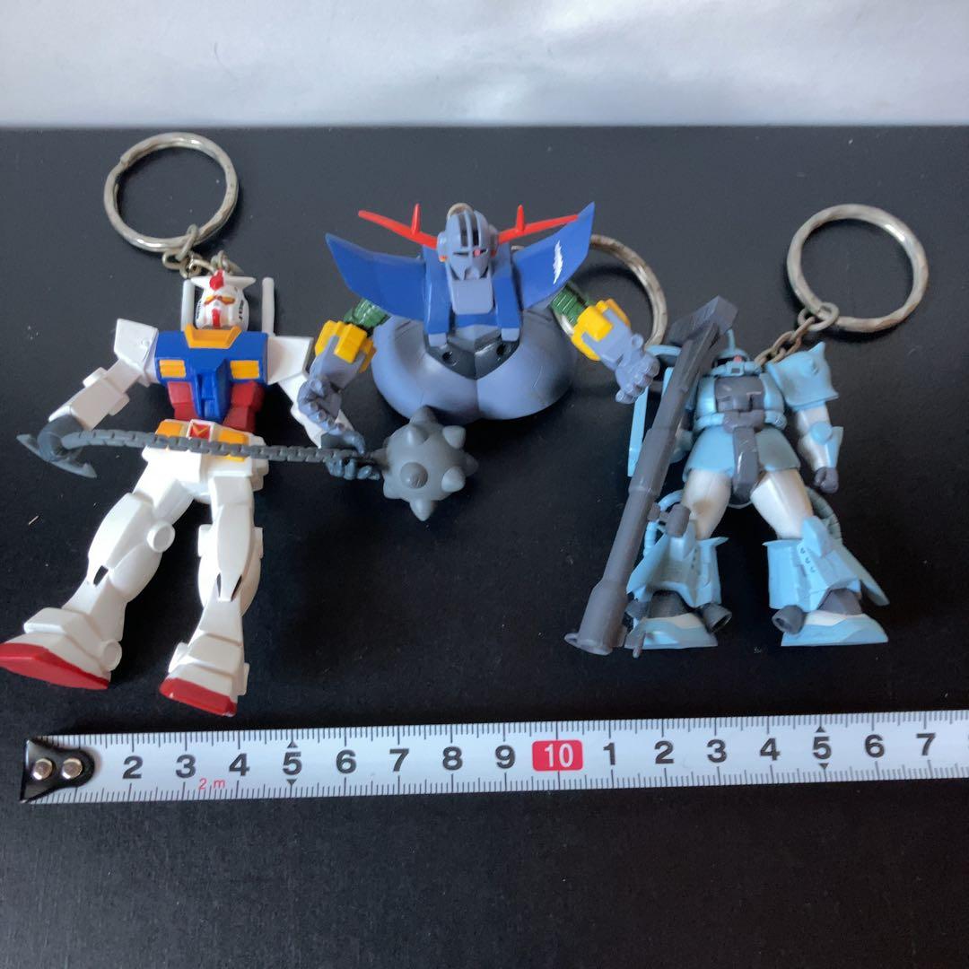機動戦士ガンダム フィギュアキーホルダー3個セット ガンダム ジオング