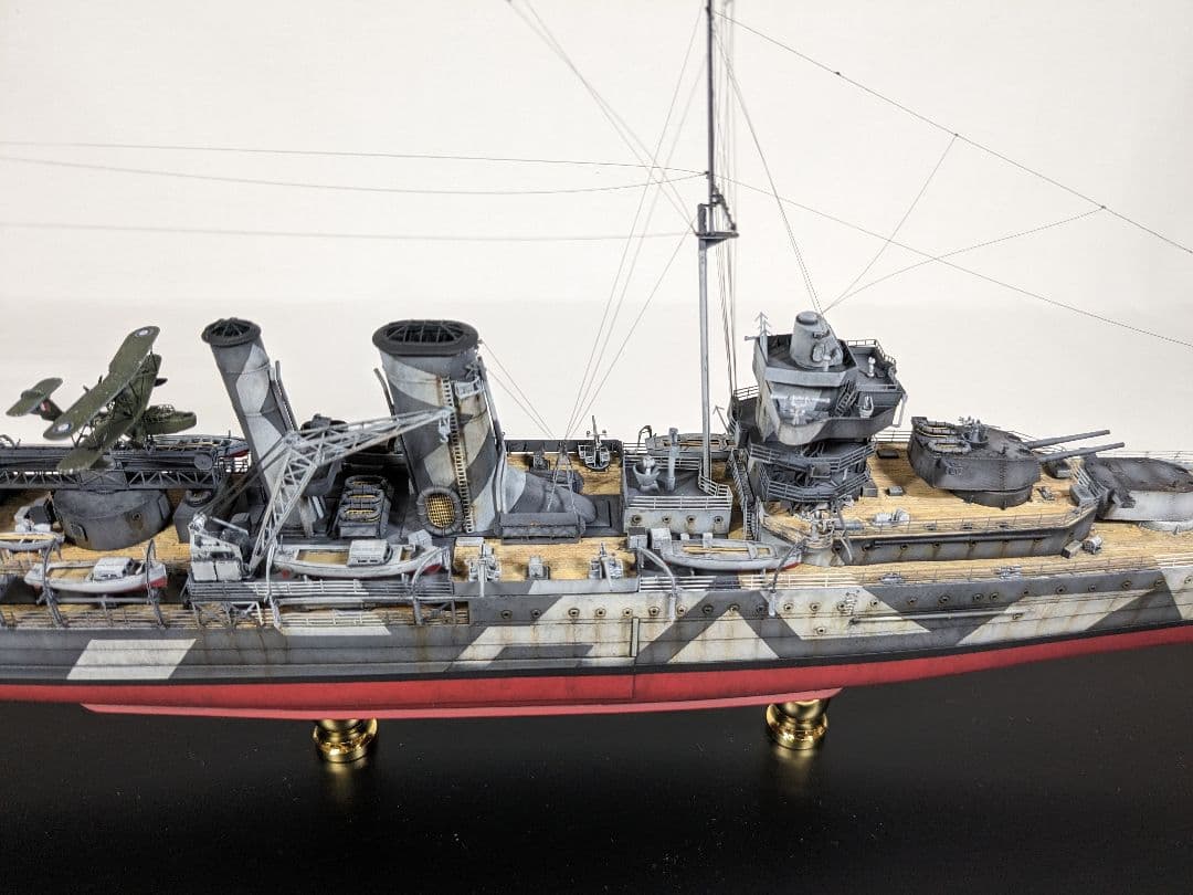 くみん♡様ご依頼品 トランペッター 1/350 重巡洋艦 HMS ヨーク