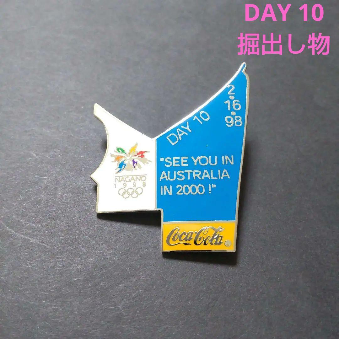 長野オリンピック コカ・コーラ DAY 10 2.16.98 ピンバッジ - メルカリ