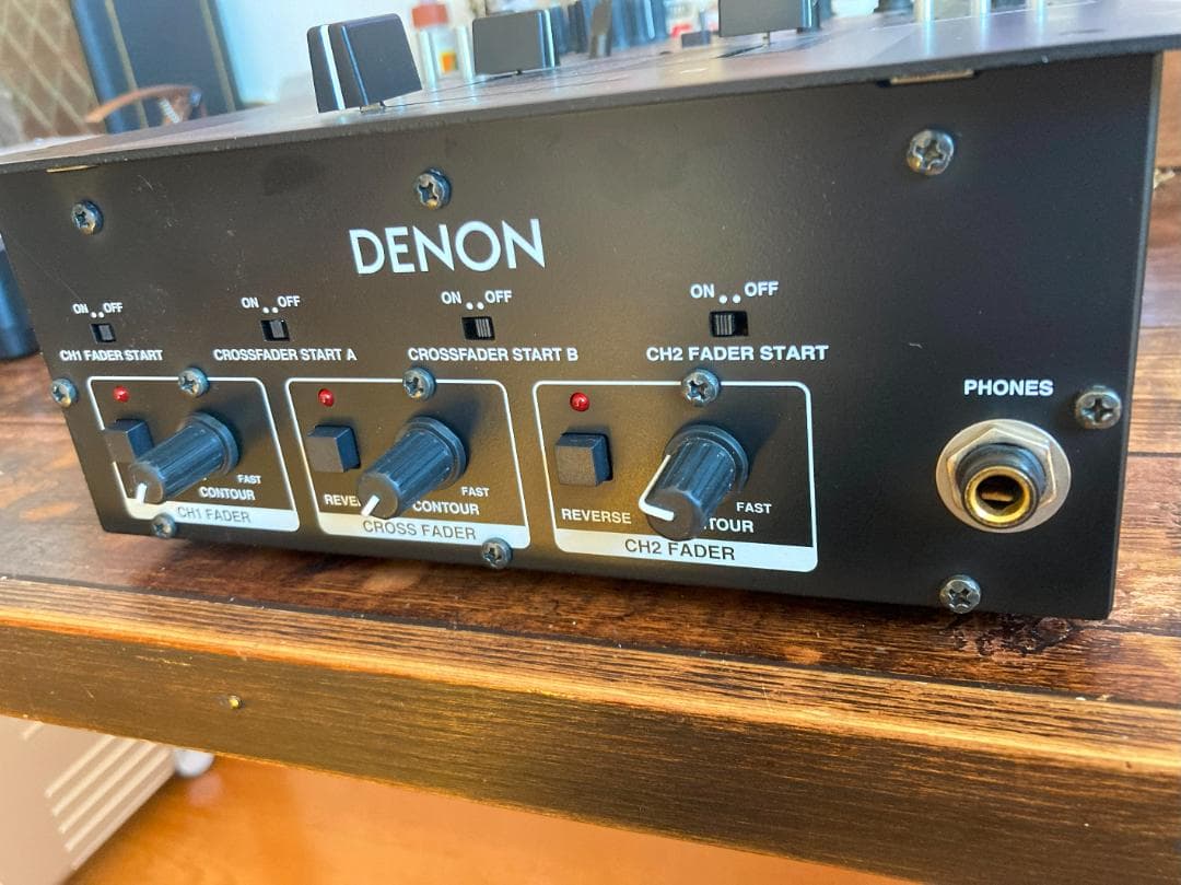美品 DENON DN-X300 DJミキサー アダプター付