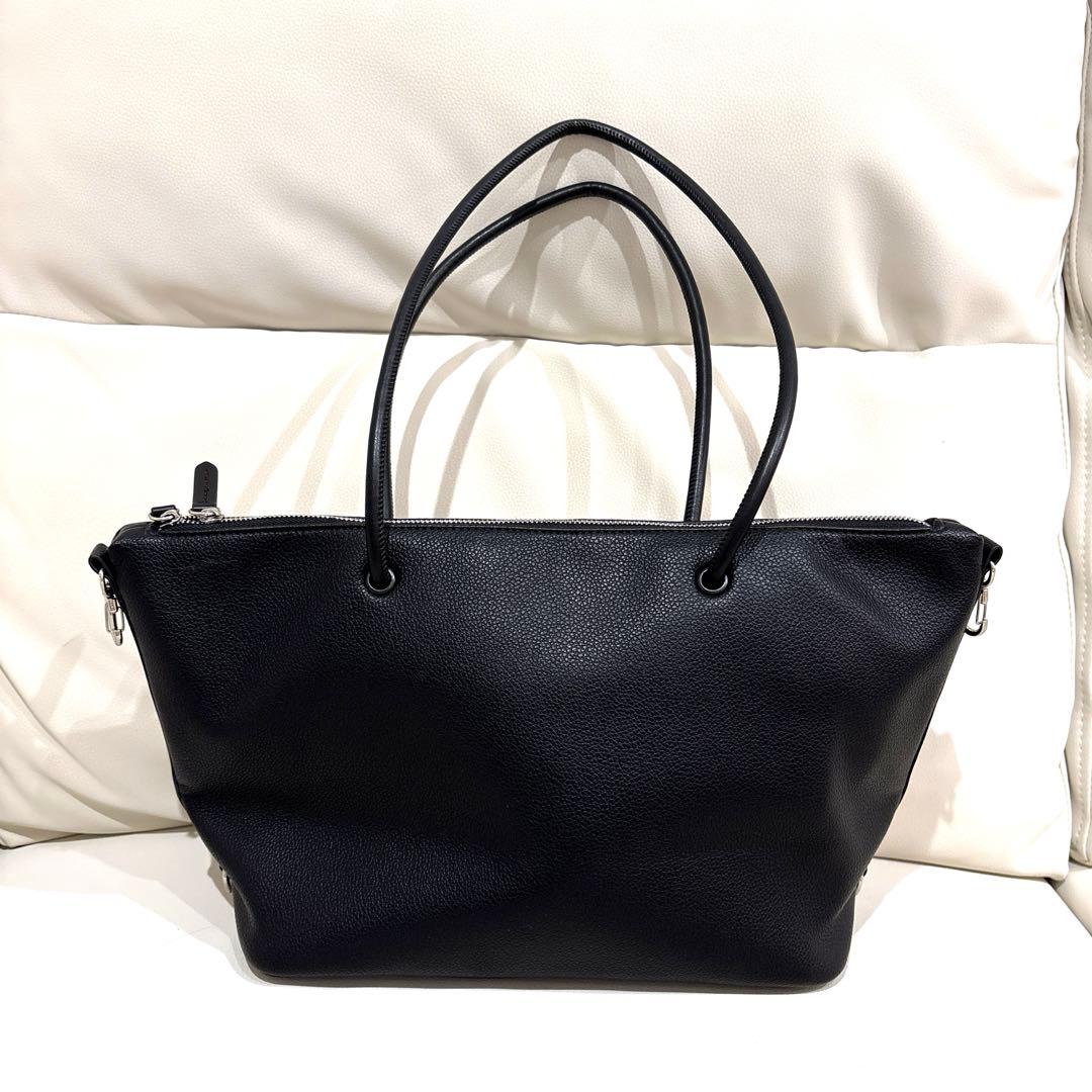 ＆MYUQ アンドミューク TAMTONボストンバッグ ショルダー ブラック