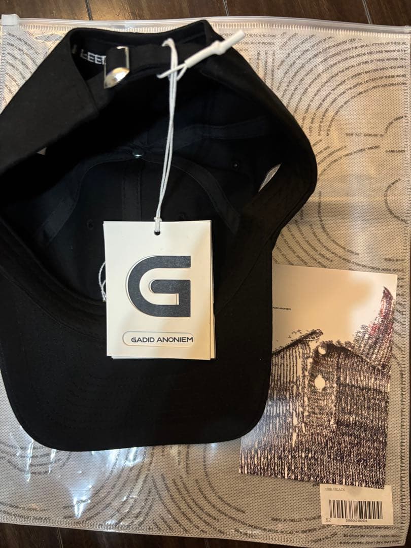 GADIDANONIEM JUDE/BLACK CAP 刺繍キャップ - メルカリ