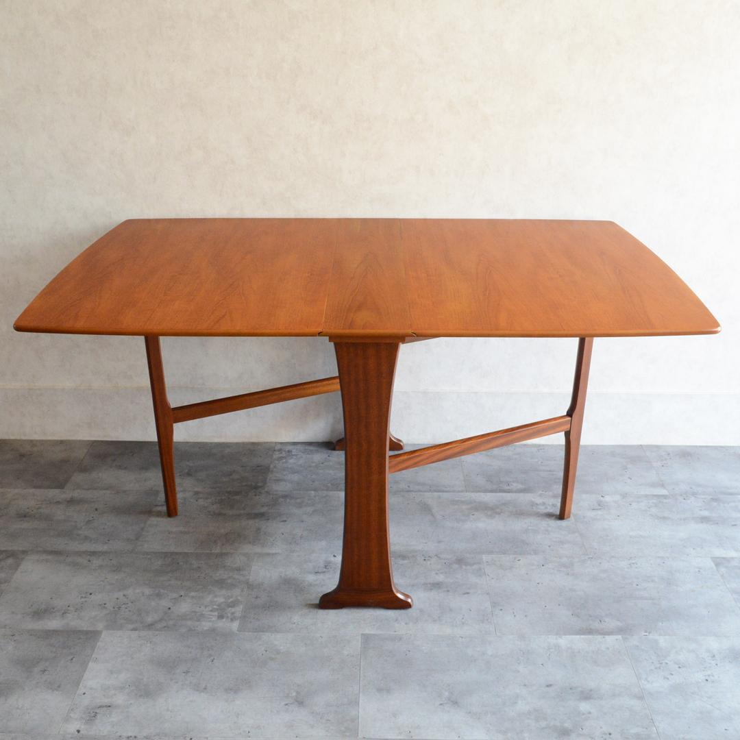 イギリス ヴィンテージ ゲートレッグ ダイニングテーブル バタフライテーブル