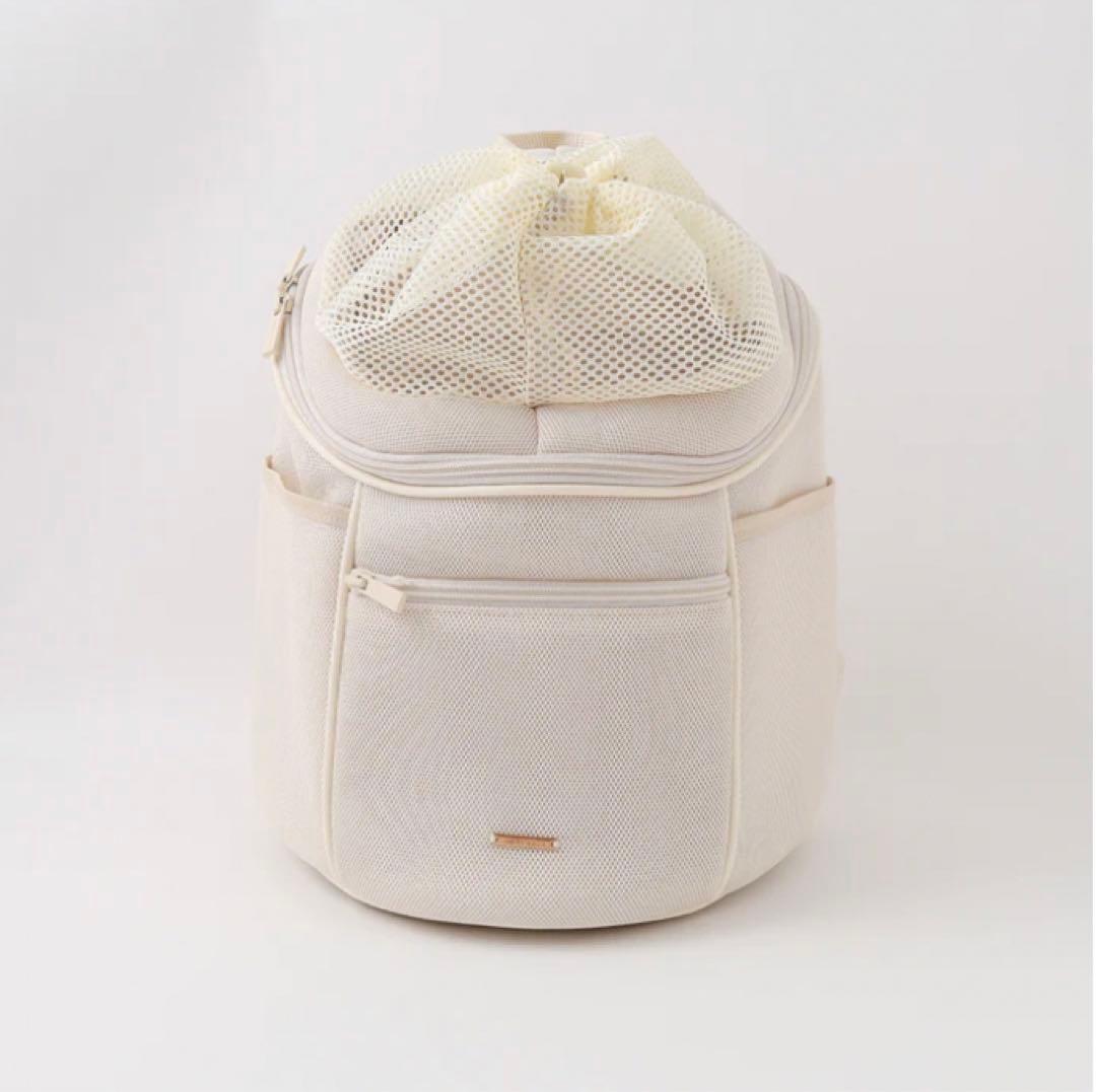 ホワイト メッシュ リュック型キャリーバッグmonchéri Mサイズ 楽天市場】【LINE追加10%OFFクーポン】 moncheri モンシェリ 犬 ペット