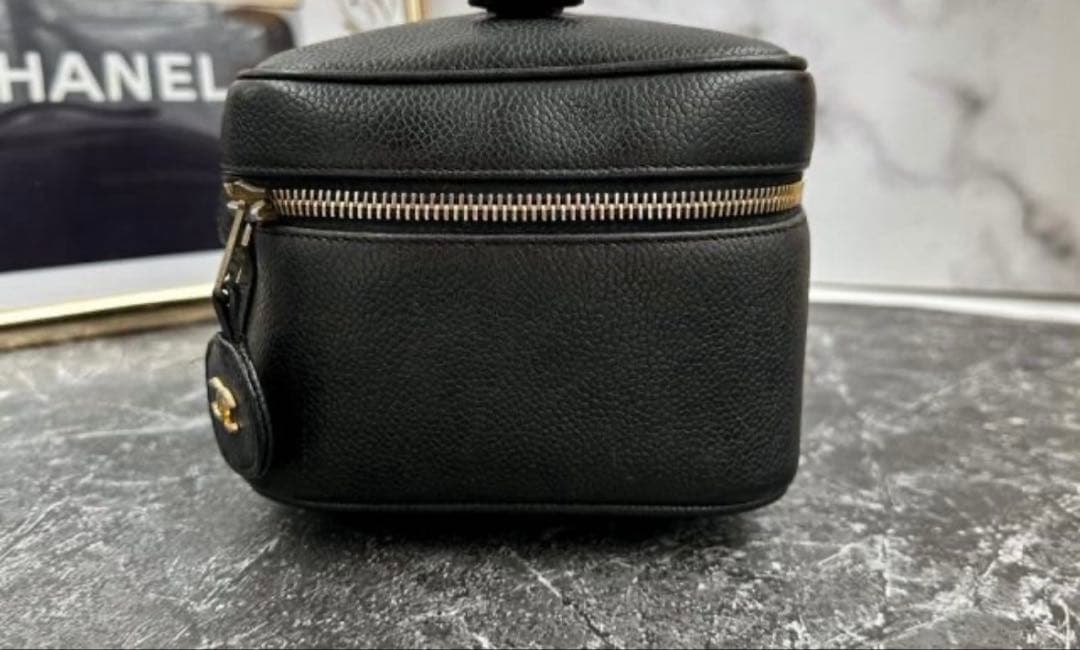専用CHANEL キャビアスキン バニティバッグ