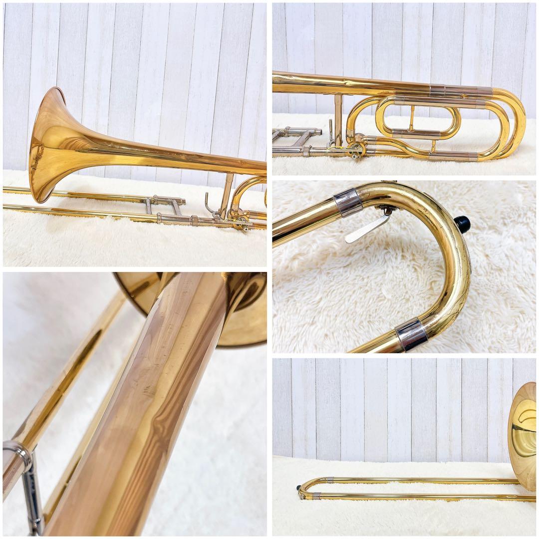 YAMAHA YSL-646 B♭/F テナーバストロンボーン マウスピース付き