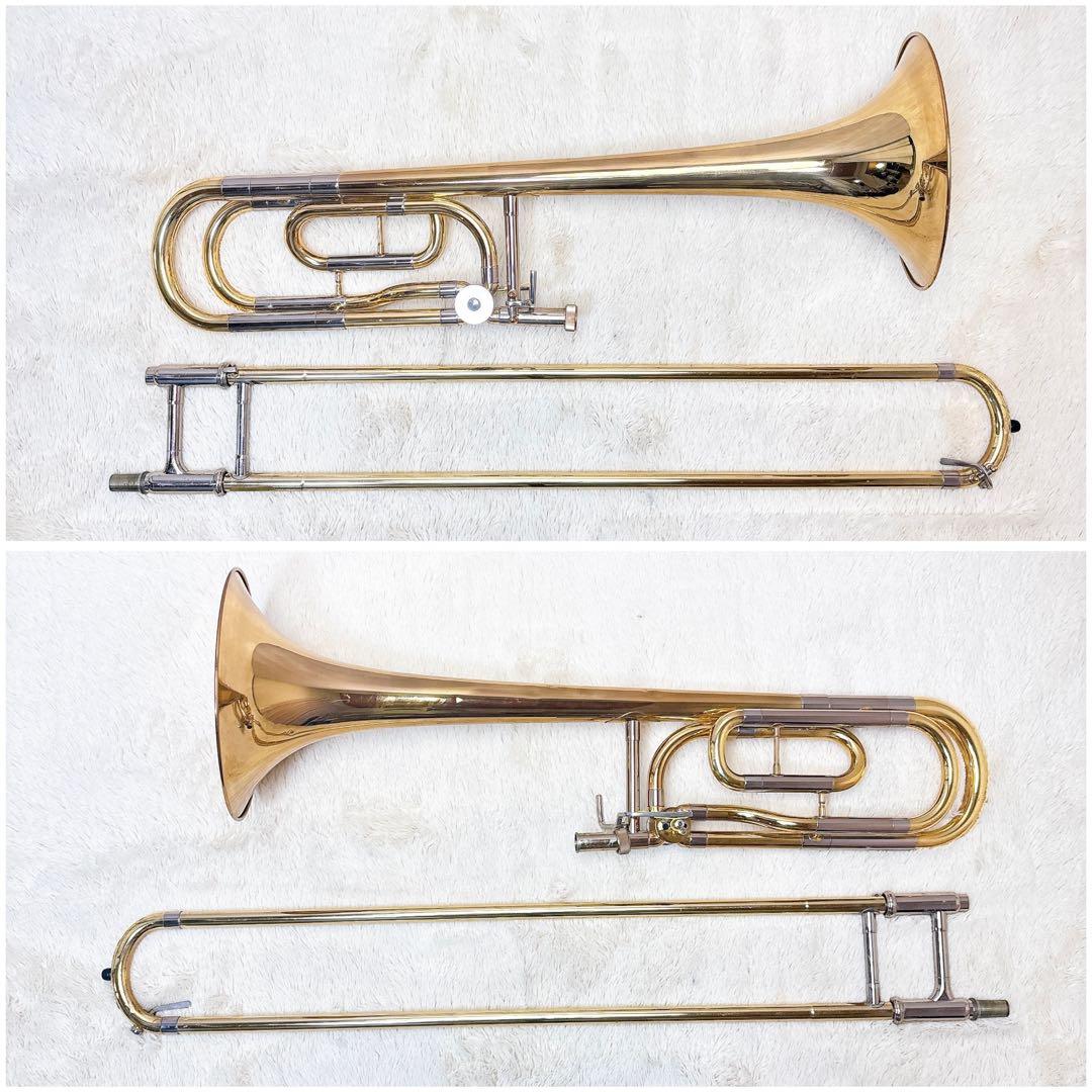 YAMAHA YSL-646 B♭/F テナーバストロンボーン マウスピース付き