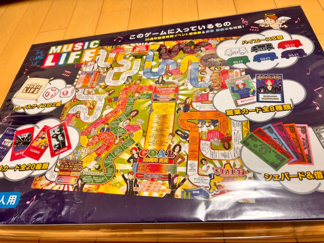 GLAY すごろく30周年記念イベント招待券