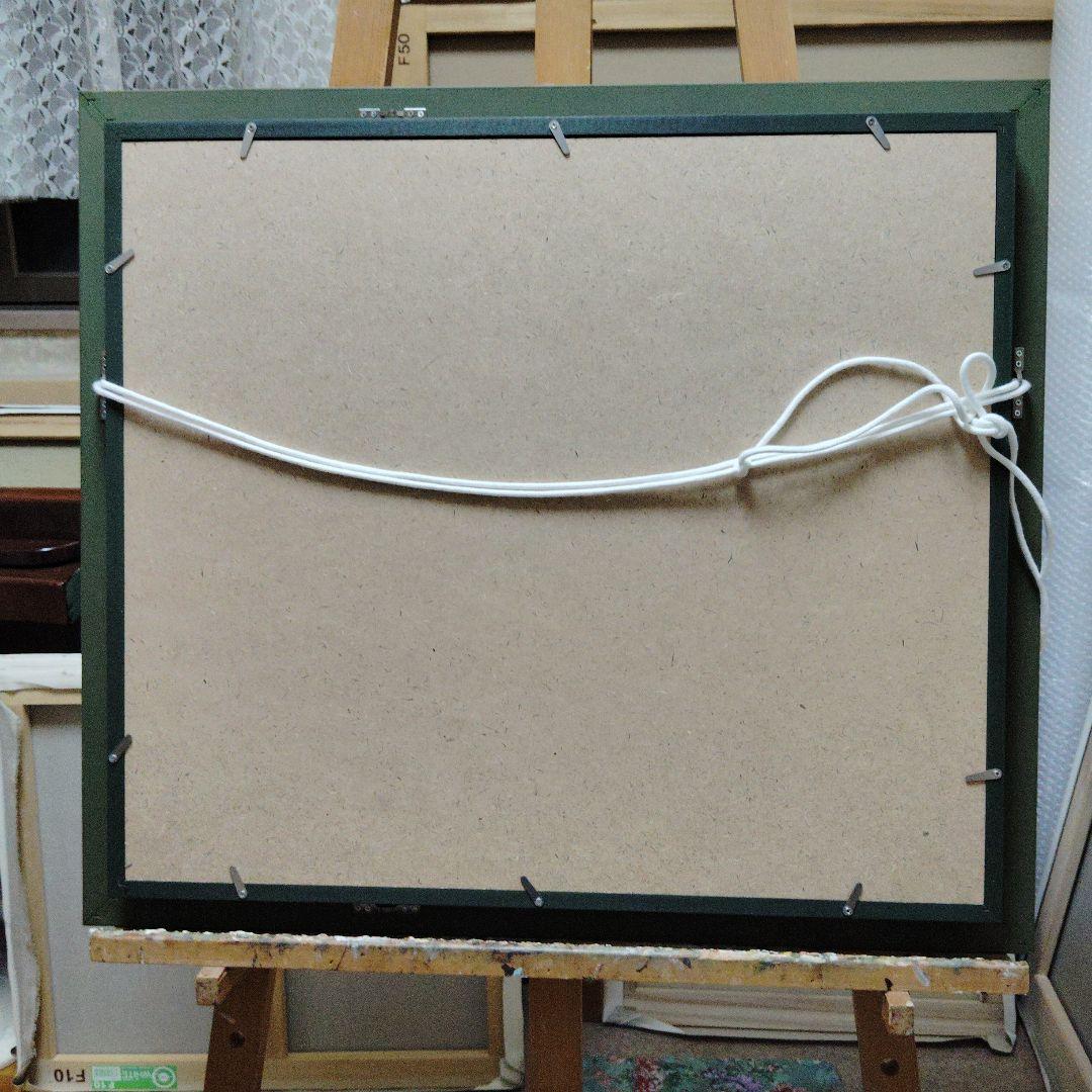 絵画、アクリル画、F10号、リトアニア、トラカイ城、佐原聖春